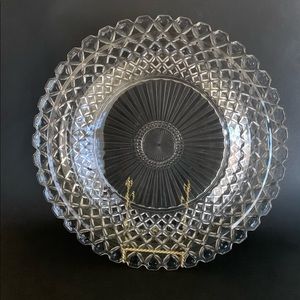 Anchor Hocking Waterford 14” Torte Plate